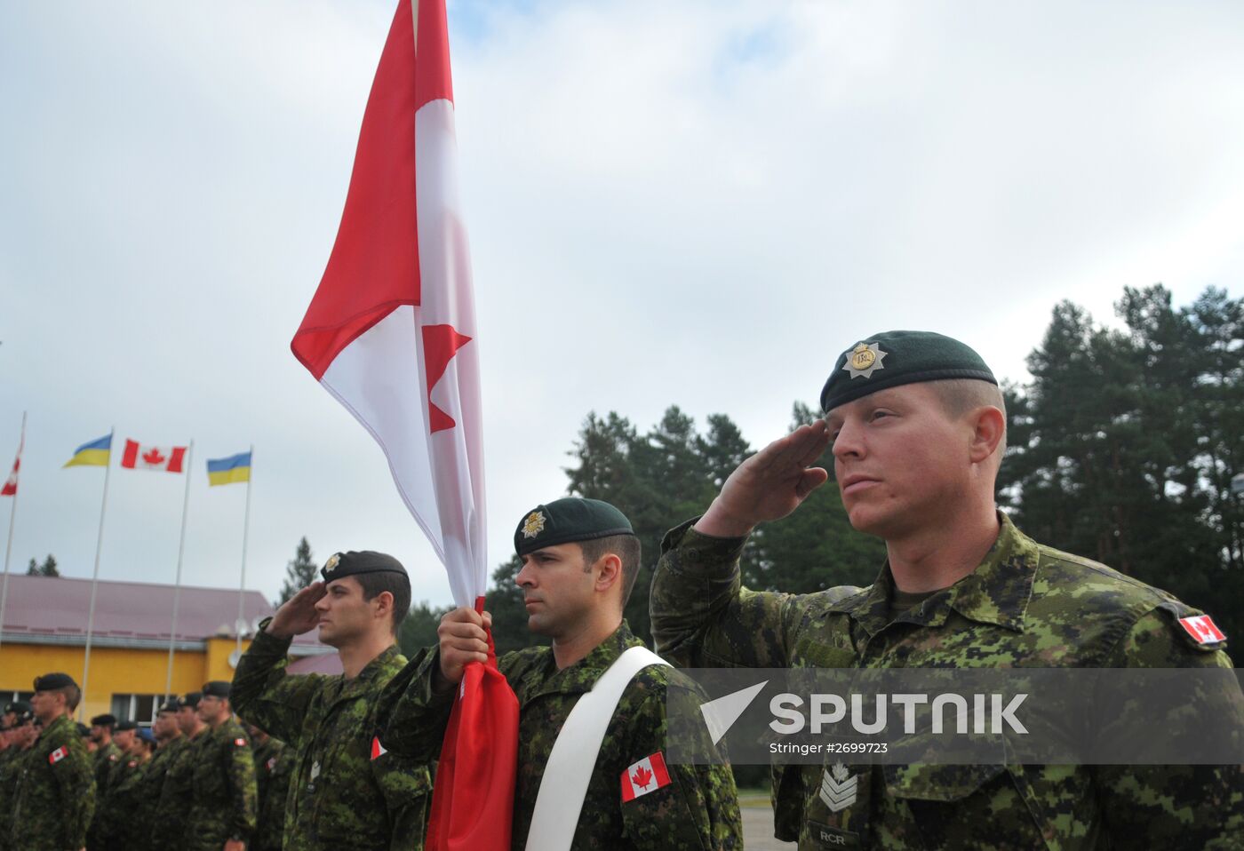 Joint Ukrainian-Canadian drill kicks off in Lviv Region