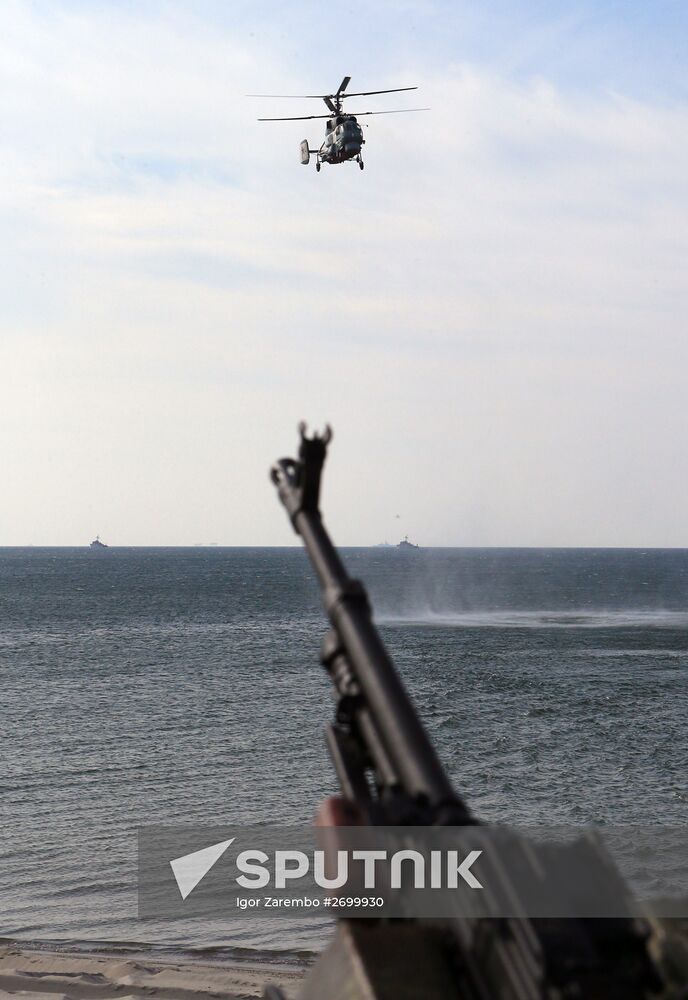 Military exercises "Union Shield 2015"