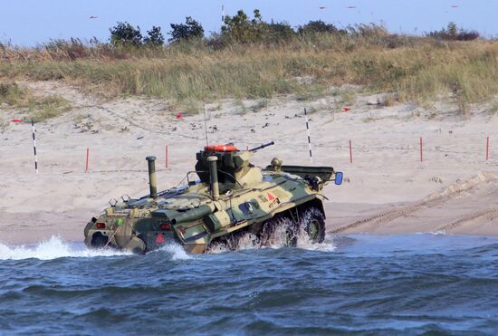 Military exercises "Union Shield 2015"
