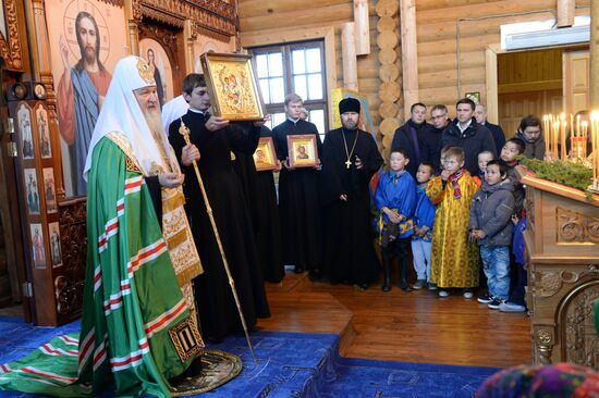 Patriarch Kirill of Moscow and All Russia visits eparchies in Extreme North and West Siberia