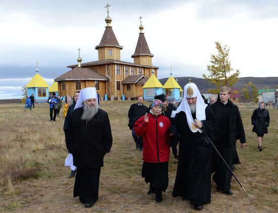 Patriarch Kirill of Moscow and All Russia visits eparchies in Extreme North and West Siberia