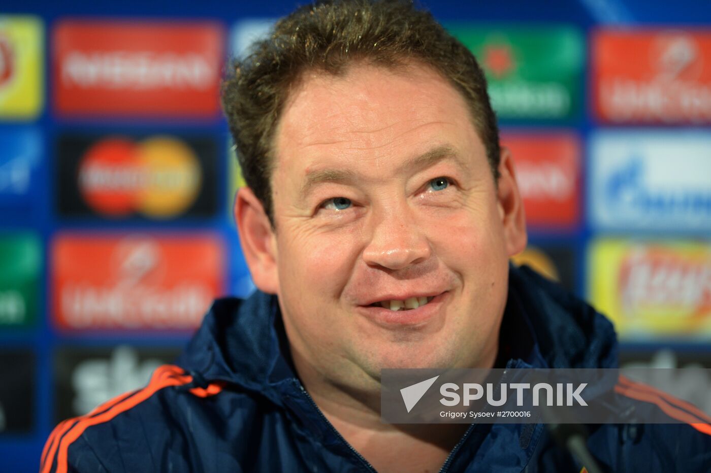 Football. UEFA Champions League. PFC CSKA training session