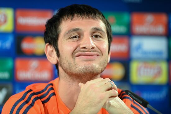 Football. UEFA Champions League. PFC CSKA training session