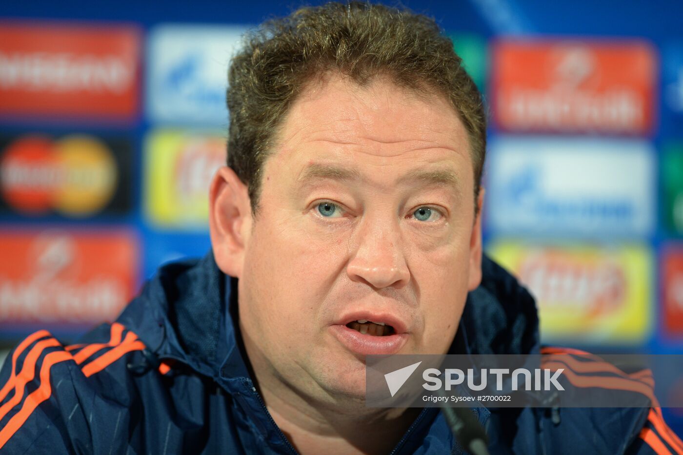 Football. UEFA Champions League. PFC CSKA training session