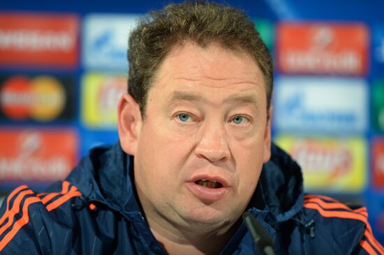 Football. UEFA Champions League. PFC CSKA training session