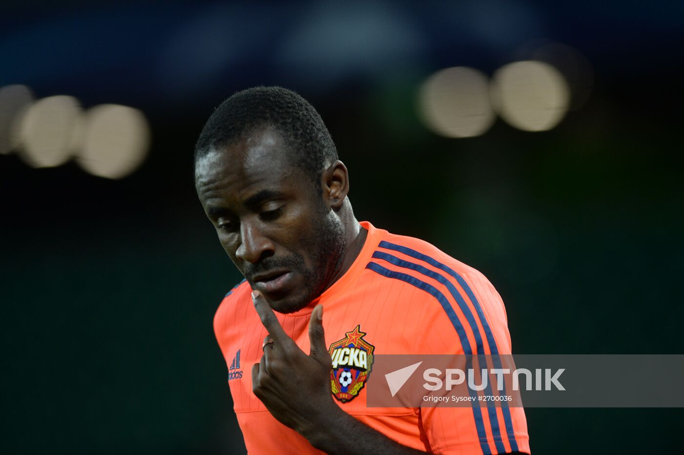 Football. UEFA Champions League. PFC CSKA training session