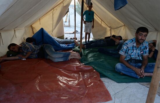 Greece. Refugees on Lesbos Island