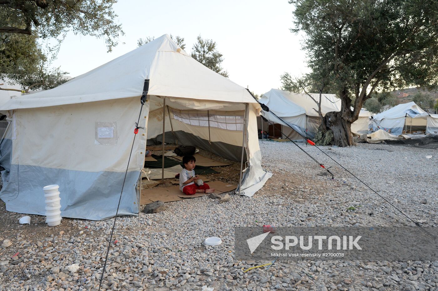 Greece. Refugees on Lesbos Island
