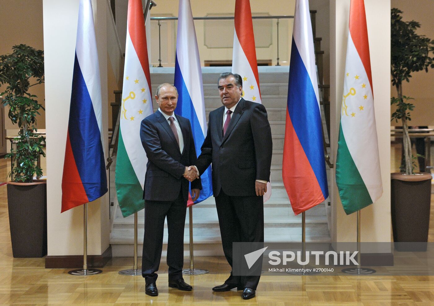 Russian President Vladimir Putin attends Collective Security Treaty Organization summit in Tajikistan