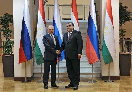 Russian President Vladimir Putin attends Collective Security Treaty Organization summit in Tajikistan