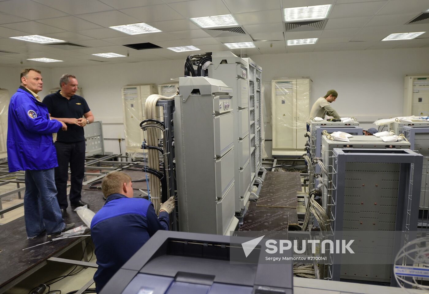 Dmitry Rogozin inspects technical and launch facilities at the Vostochny Space Launch Center