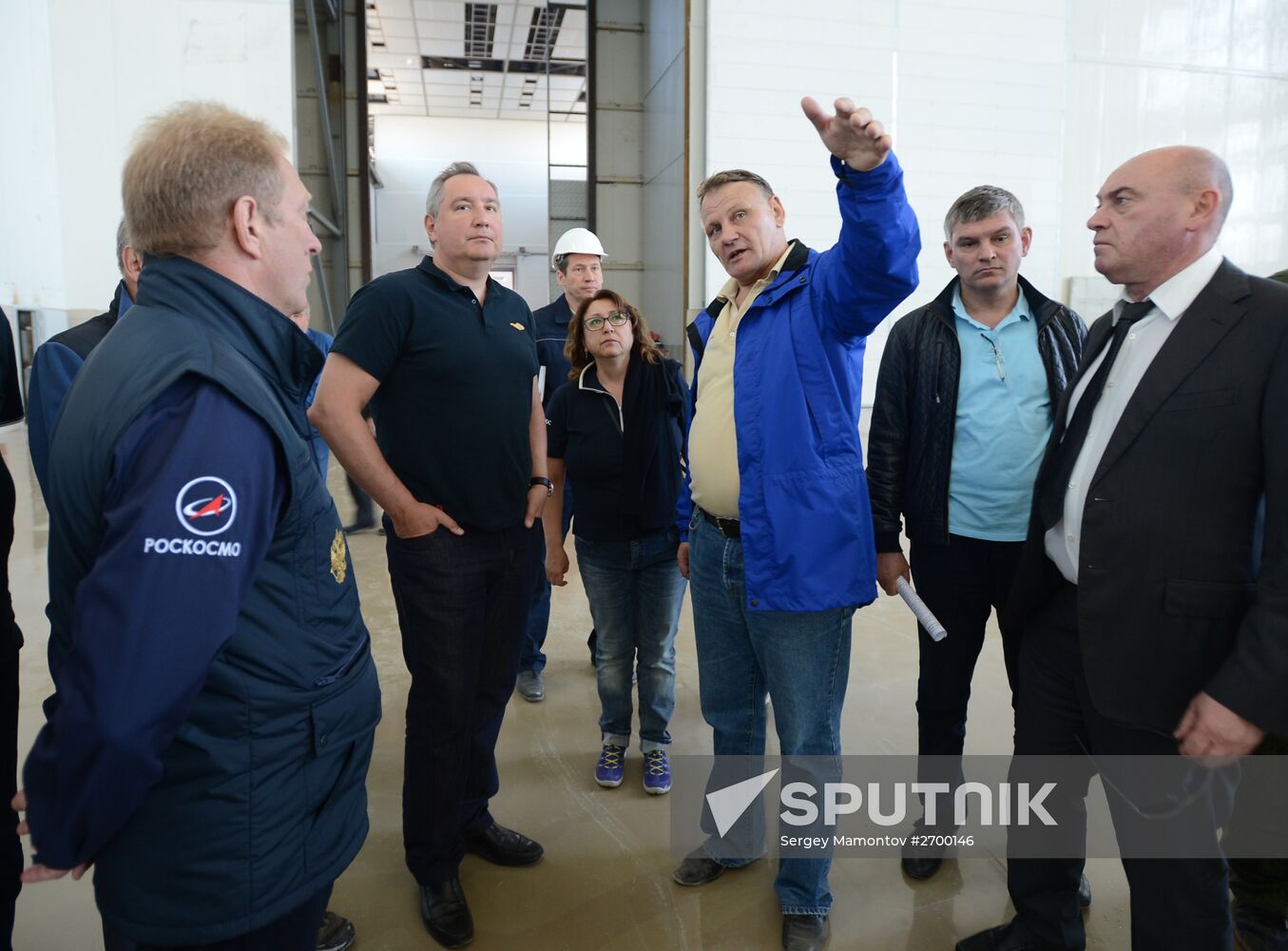 Dmitry Rogozin inspects technical and launch facilities at the Vostochny Space Launch Center