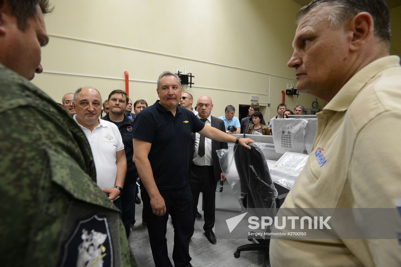 Dmitry Rogozin inspects technical and launch facilities at the Vostochny Space Launch Center