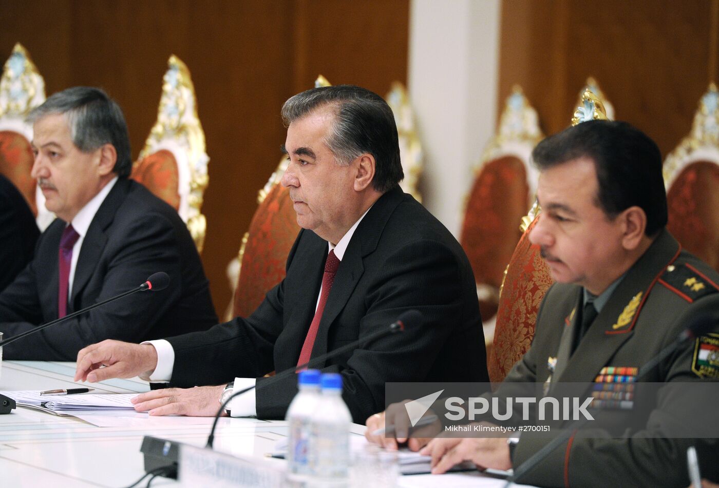 Russian President Vladimir Putin attends Collective Security Treaty Organization summit in Tajikistan