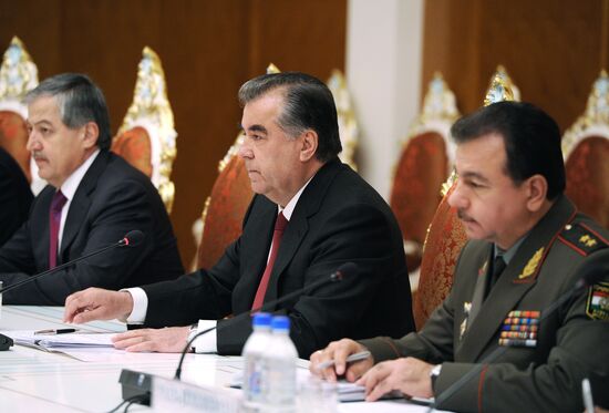 Russian President Vladimir Putin attends Collective Security Treaty Organization summit in Tajikistan