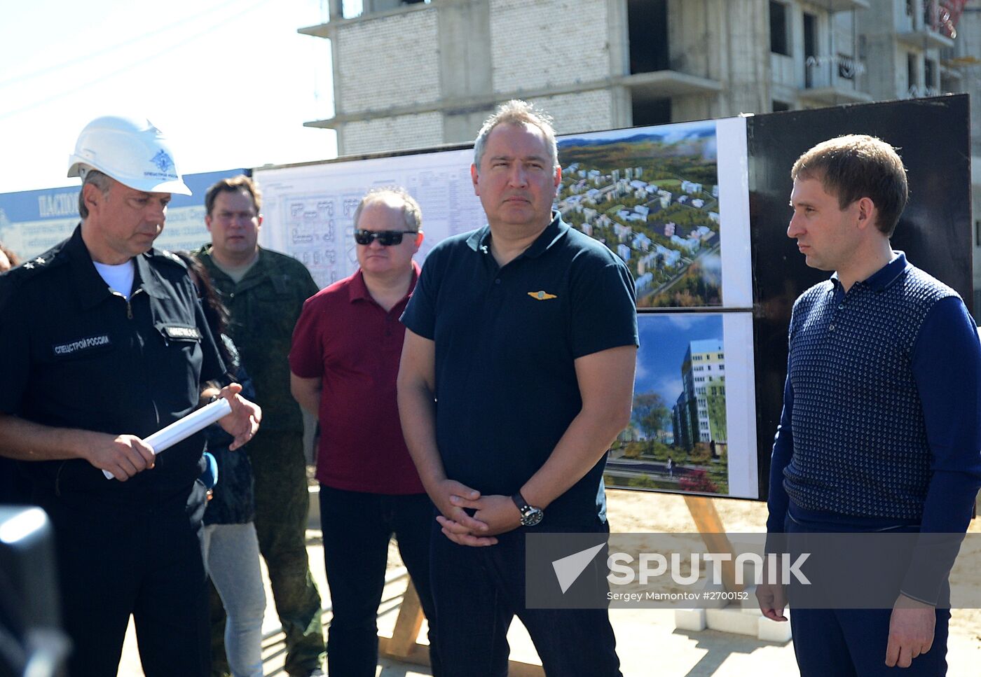 Dmitry Rogozin inspects technical and launch facilities at the Vostochny Space Launch Center