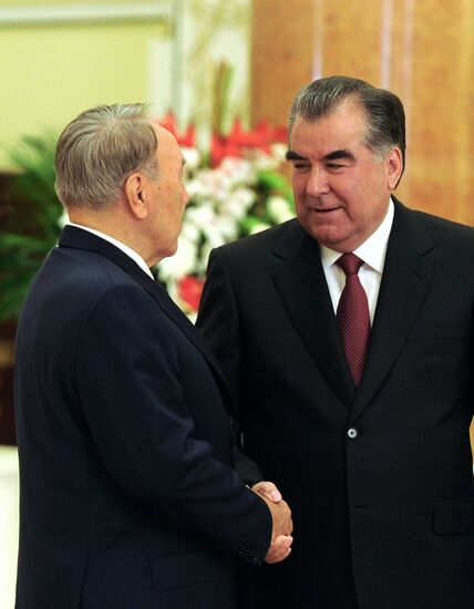 Russian President Vladimir Putin attends Collective Security Treaty Organization summit in Tajikistan