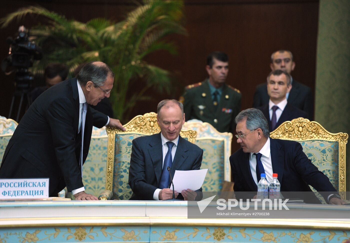 Russian President Vladimir Putin attends Collective Security Treaty Organization summit in Tajikistan