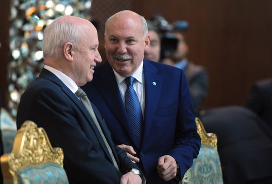 Russian President Vladimir Putin attends Collective Security Treaty Organization summit in Tajikistan