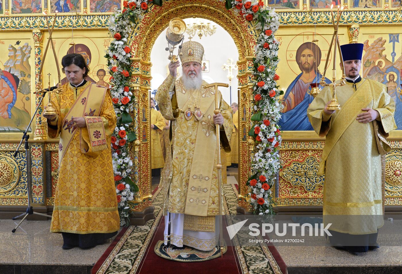Patriarch Kirill consecrates Theophany Cathedral in Novy Urengoi