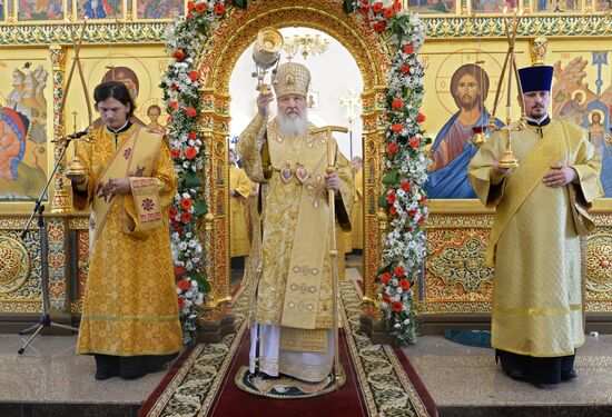 Patriarch Kirill consecrates Theophany Cathedral in Novy Urengoi