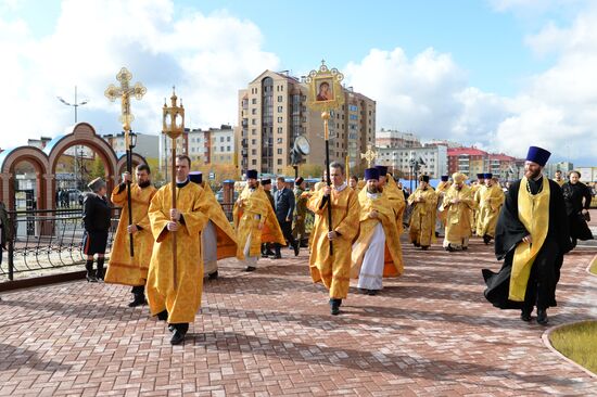 Patriarch Kirill consecrates Theophany Cathedral in Novy Urengoi