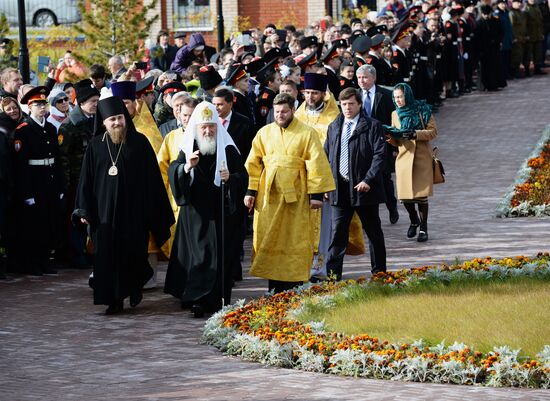 Patriarch Kirill consecrates Theophany Cathedral in Novy Urengoi