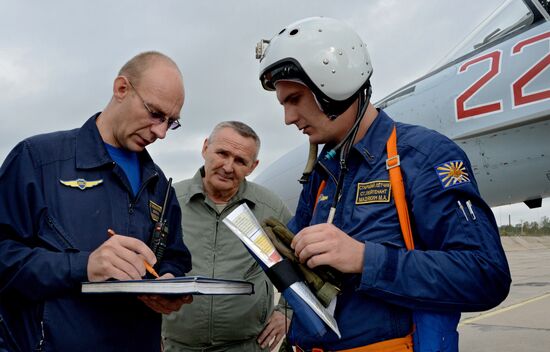 Tactical air force exercise in Russia's Primorye Territory