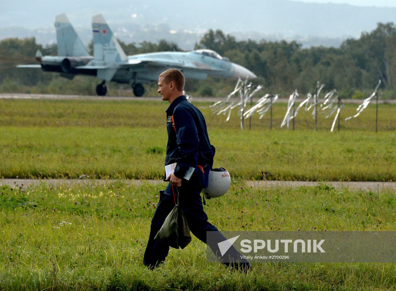 Tactical air force exercise in Russia's Primorye Territory