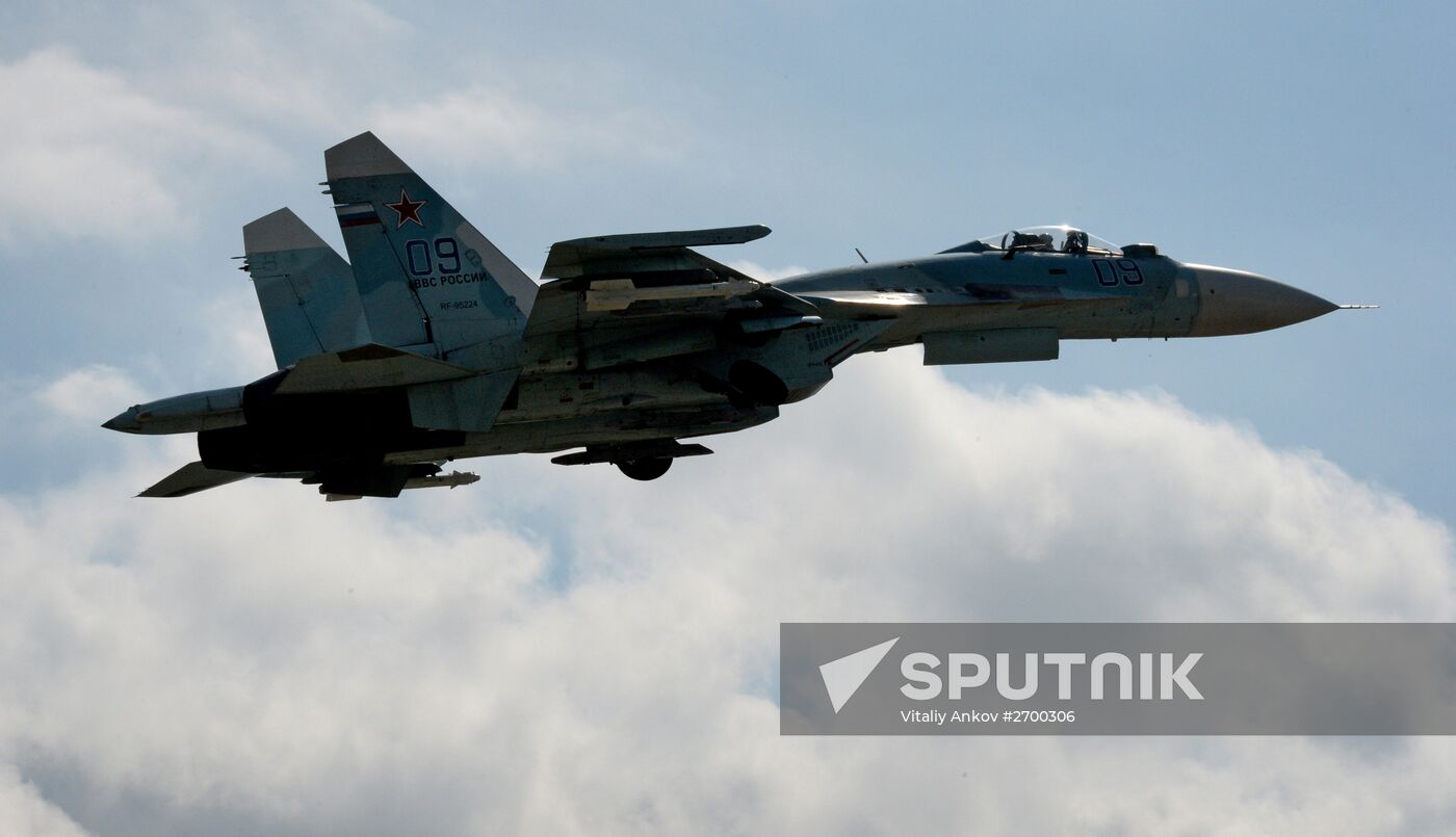 Tactical flight training in Primorye Territory