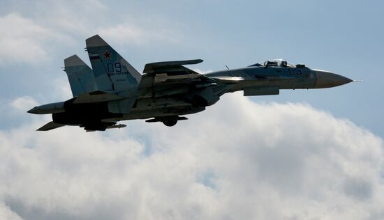 Tactical flight training in Primorye Territory