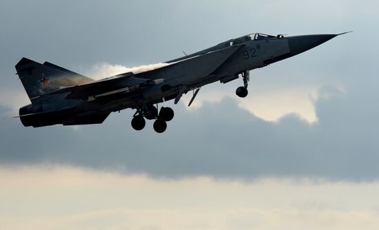 Tactical flight training in Primorye Territory