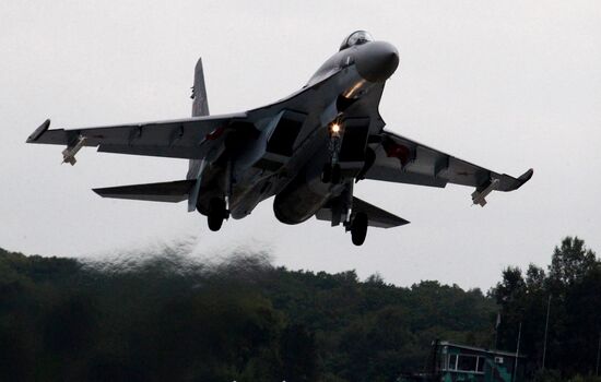 Tactical flight training in Primorye Territory