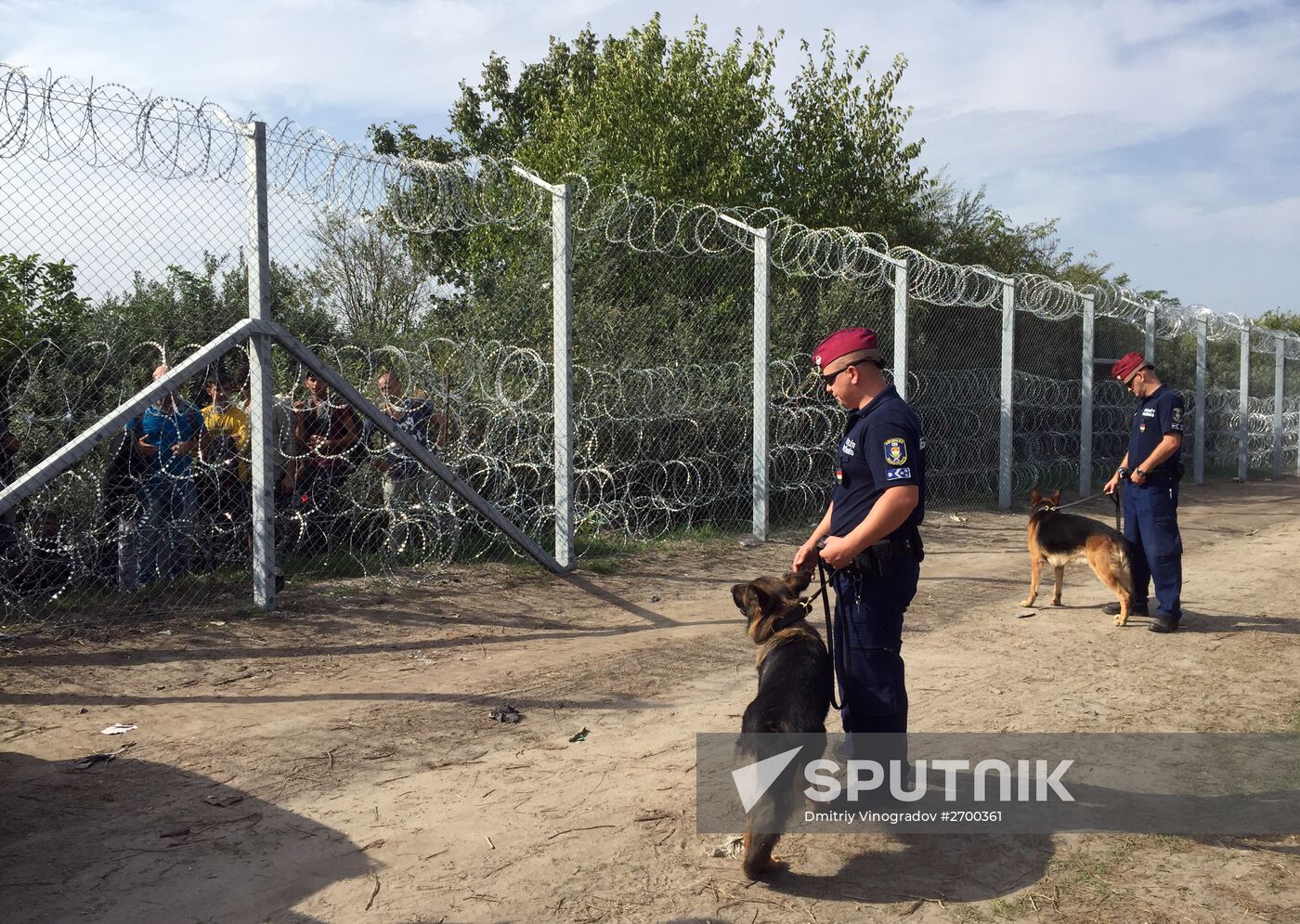 Situation on Hungarian-Serbian border