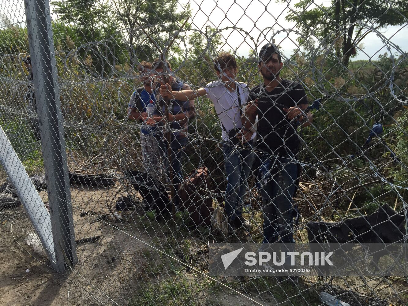 Situation on Hungarian-Serbian border