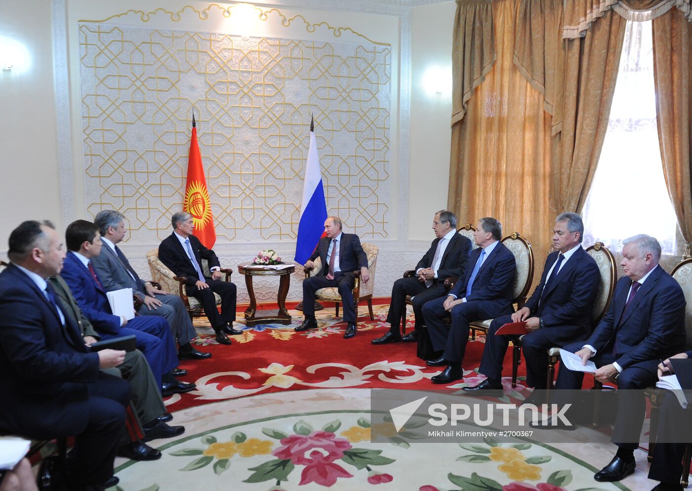 Russian President Vladimir Putin attends Collective Security Treaty Organization summit in Tajikistan