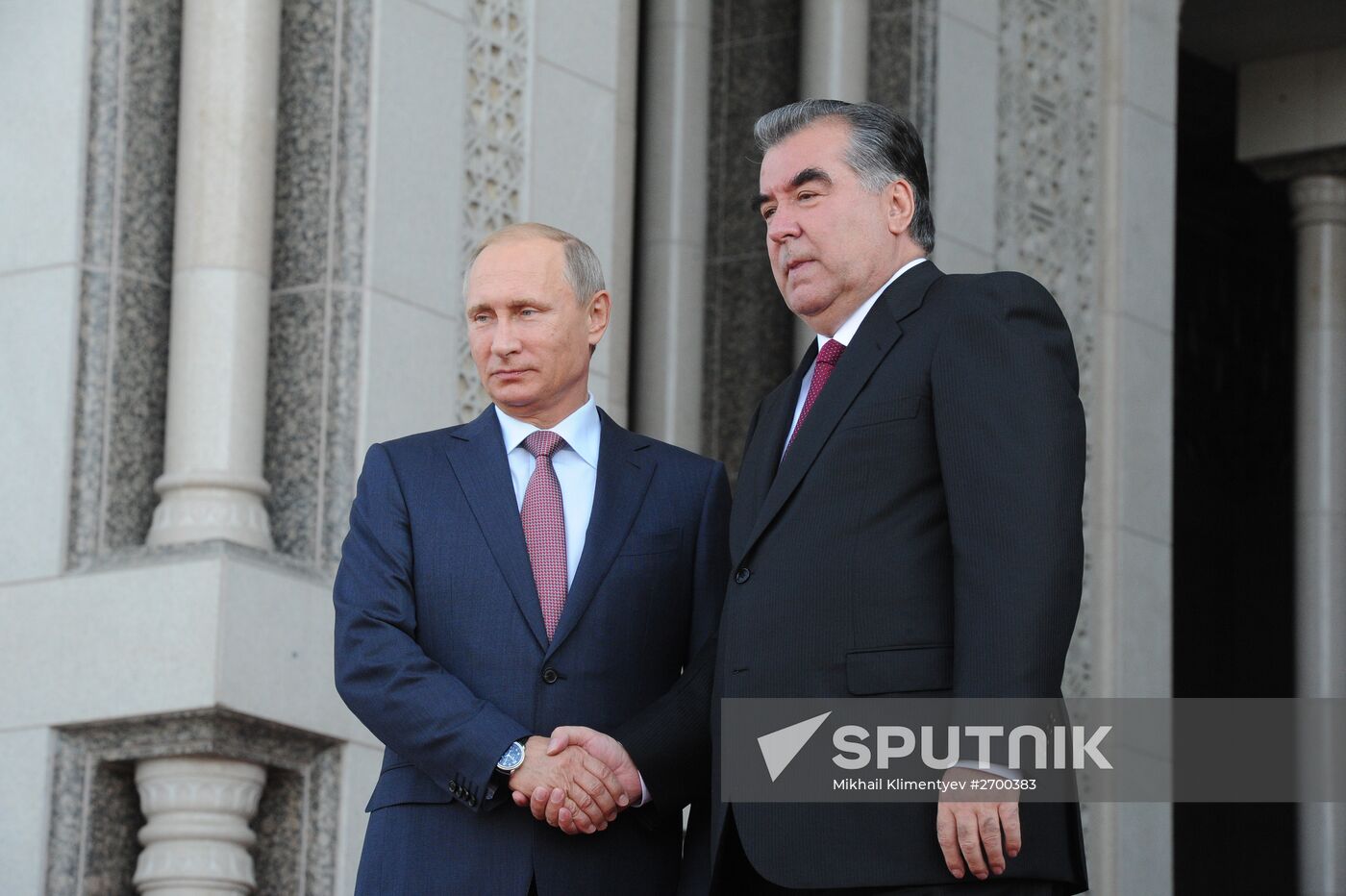 Russian President Vladimir Putin attends Collective Security Treaty Organization summit in Tajikistan