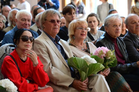 Meeting of Mossovet Theater actors