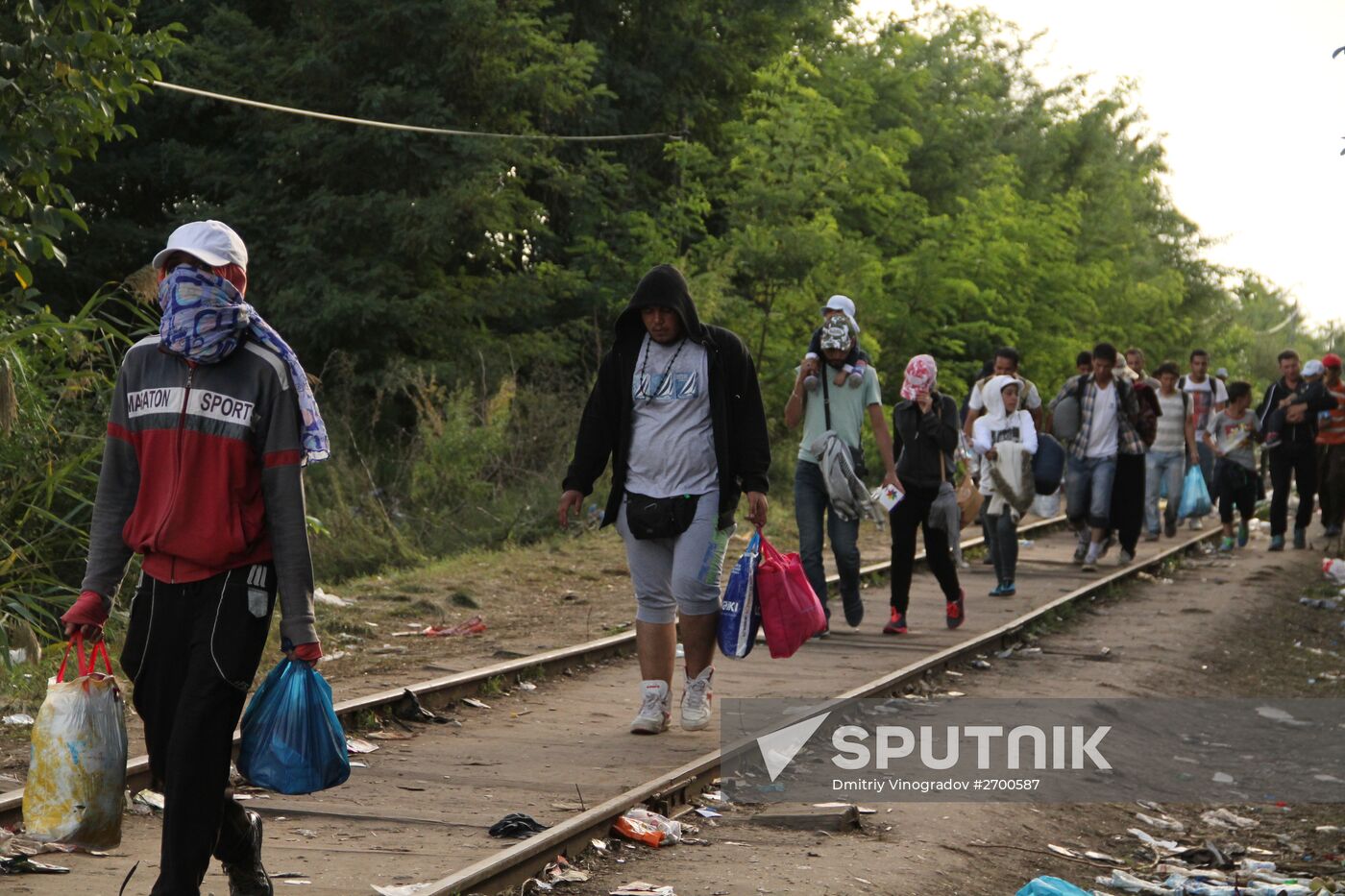 Situation on Hungarian-Serbian border