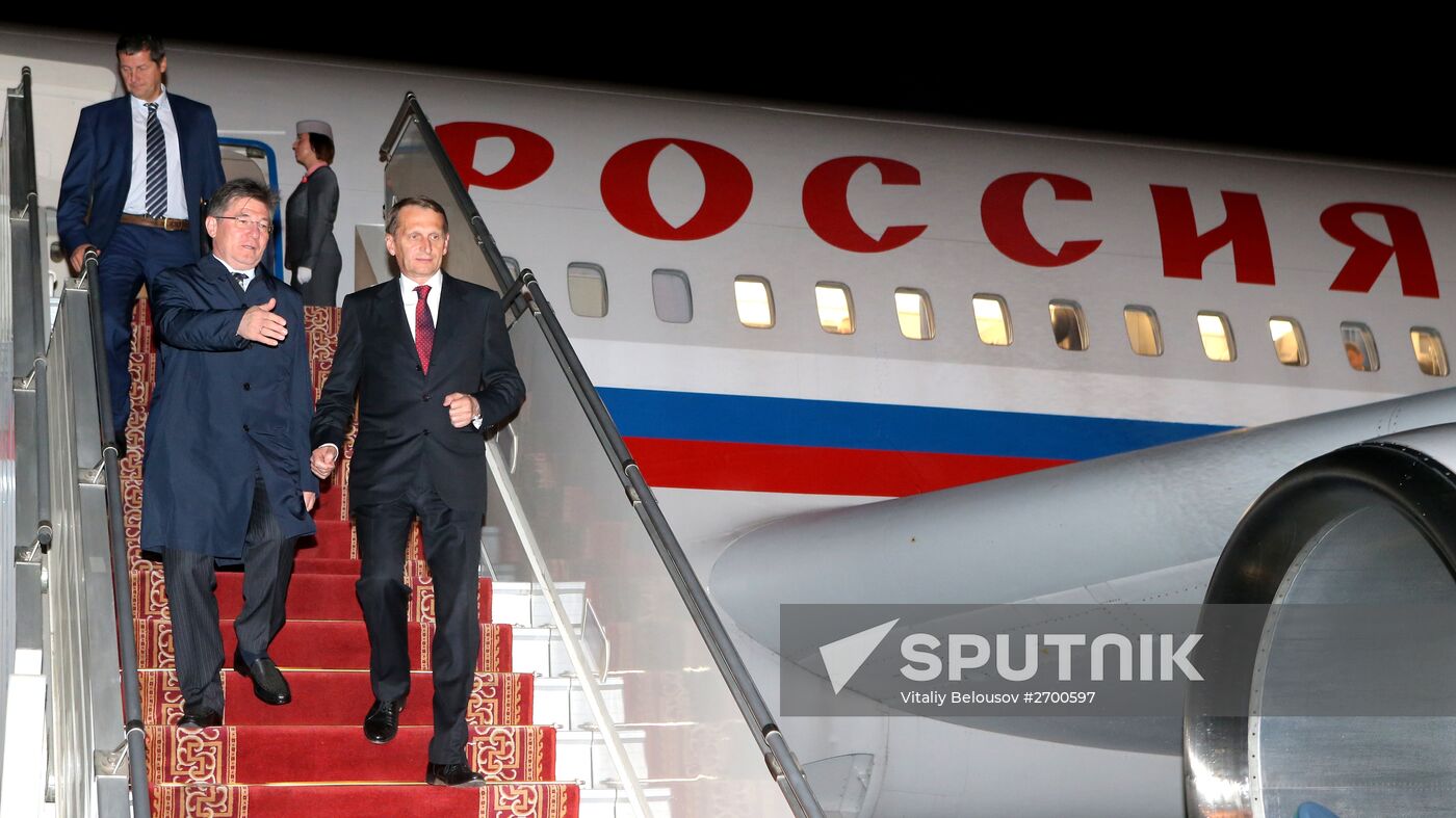 State Duma Speaker Sergei Naryshkin pays working visit to Mongolia