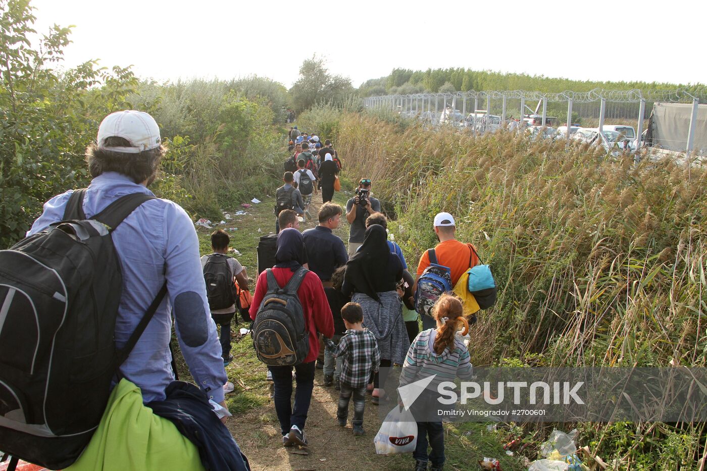Situation on Hungarian-Serbian border
