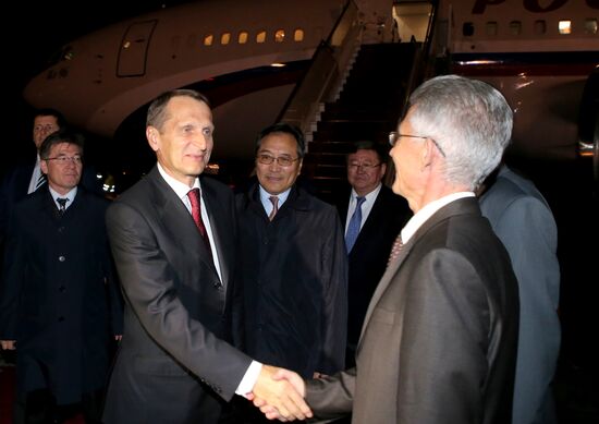 State Duma Speaker Sergei Naryshkin pays working visit to Mongolia