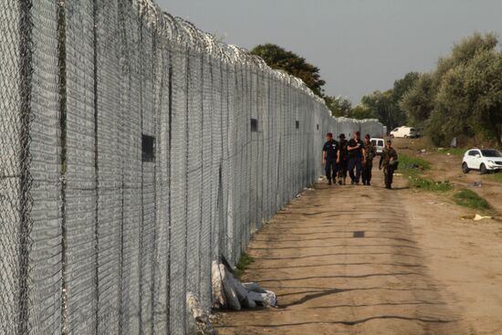 Situation on Hungarian-Serbian border