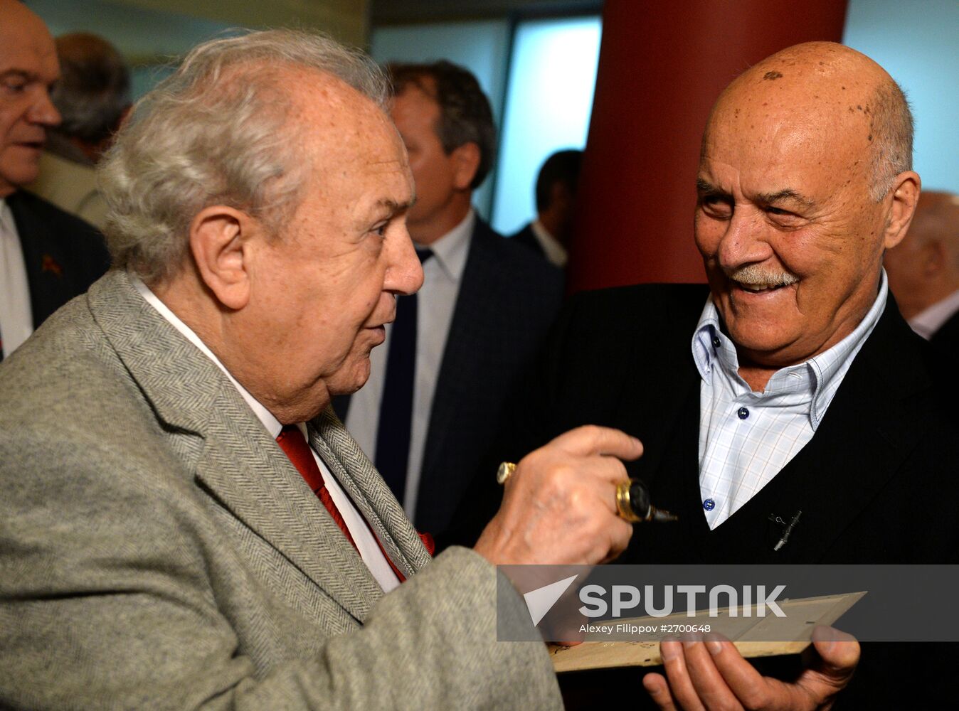 First run of Stanislav Govorukhin's film "The End of a Great Era"