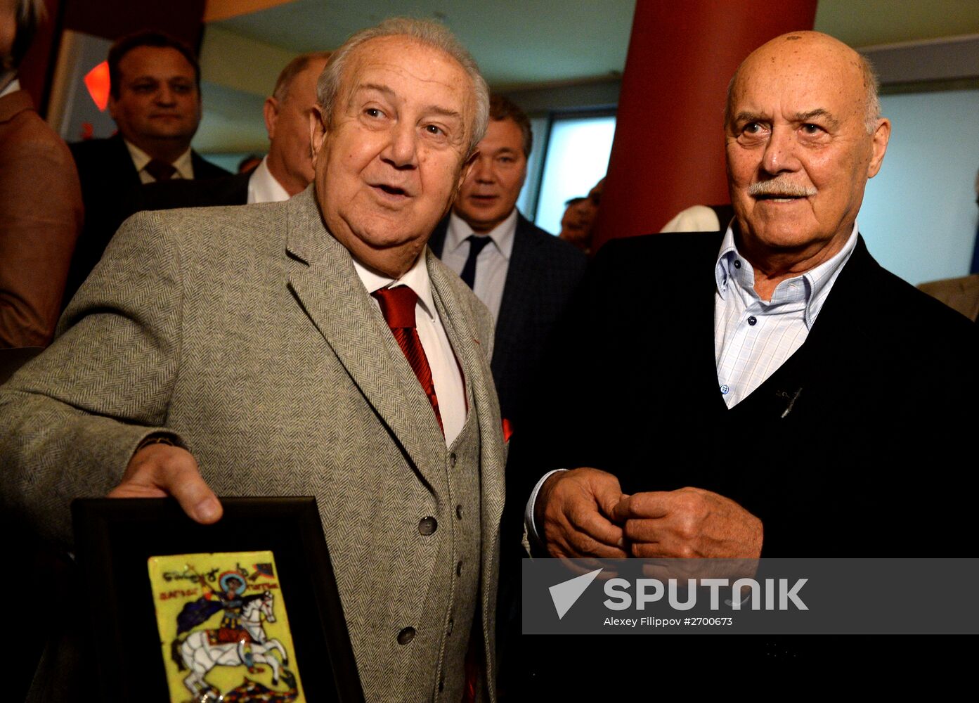 First run of Stanislav Govorukhin's film "The End of a Great Era"
