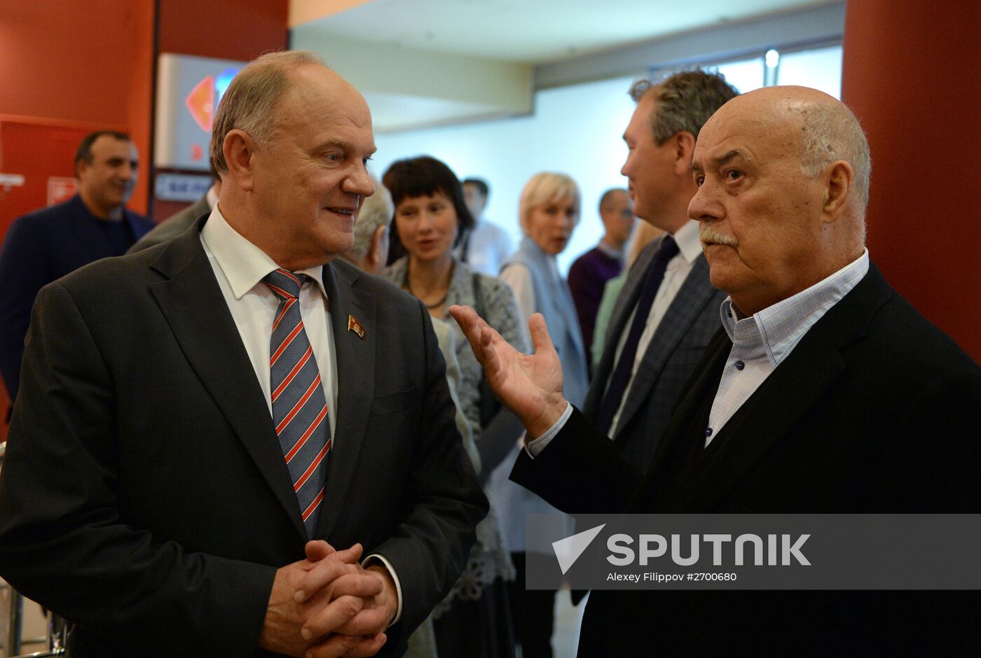 First run of Stanislav Govorukhin's film "The End of a Great Era"