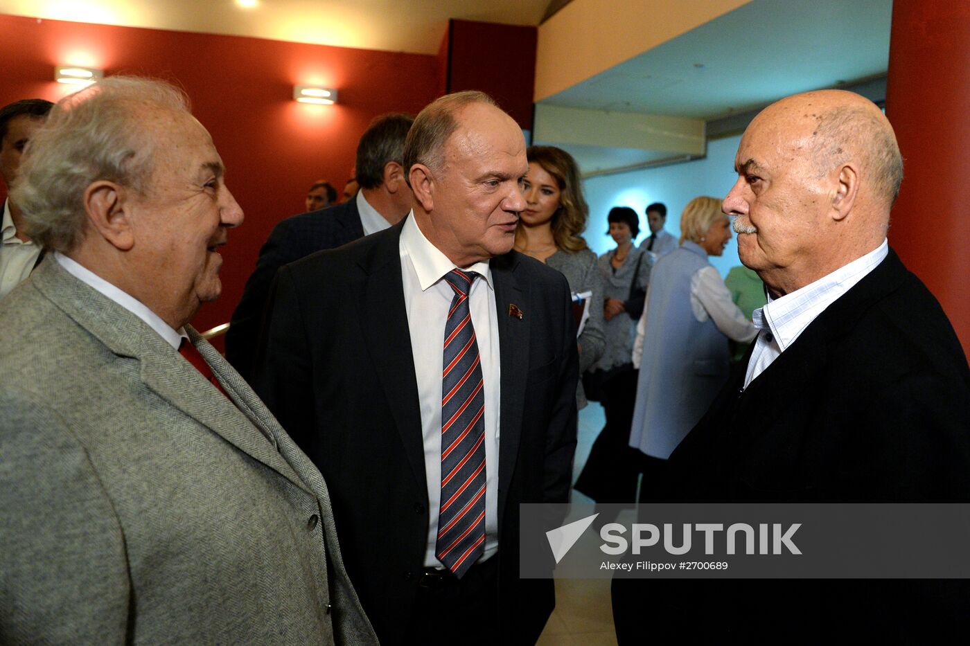 First run of Stanislav Govorukhin's film "The End of a Great Era"