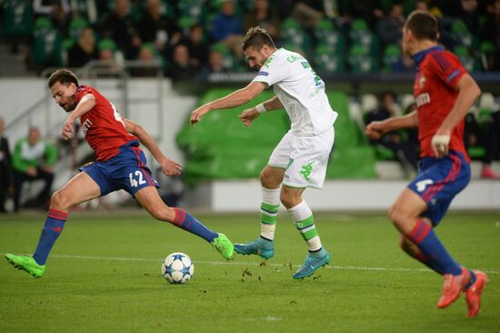 UEFA Champions League. Wolfsburg vs. CSKA