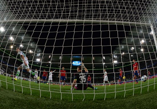 UEFA Champions League. Wolfsburg vs. CSKA