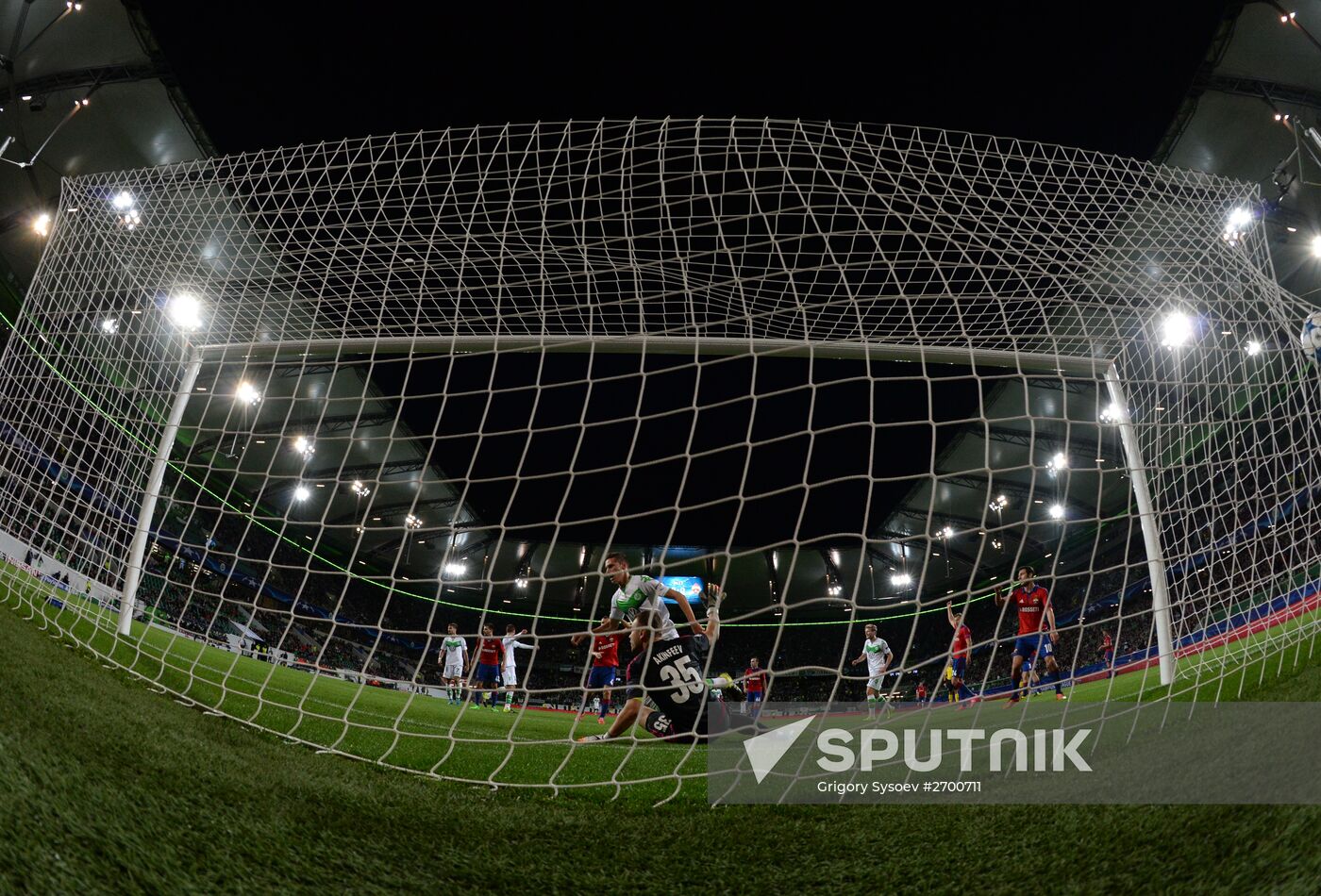 UEFA Champions League. Wolfsburg vs. CSKA